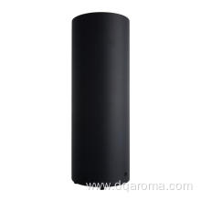 Black Cylinder Metal Hotel Lobby Essential oil Diffuser